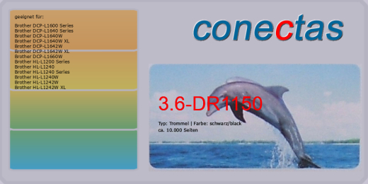 Trommel 3.6-DR1150 kompatibel mit Brother DR-1150 / DR-1150