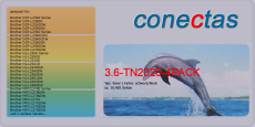 Toner 3.6-TN2320-4PACK [ 4er Pack  ] kompatibel mit Brother TN-2320