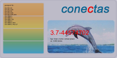 Toner 3.7-44574702 kompatibel mit Oki 44574702