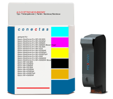 Tintenpatrone 4.2-C13T70214010-BKCMY 4-farbig kompatibel mit Epson C13T70214010 / T7021
