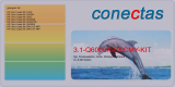 Druckkassette 3.1-Q6000A-BKCMY-KIT 4-farbig kompatibel mit HP Q6000A / 124A