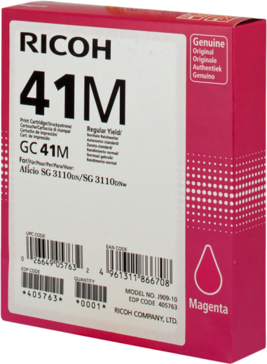 Ricoh 405763 [ 405763 / GC 41 ] Tinte