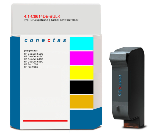Druckpatrone 4.1-C6614DE-BULK kompatibel mit HP C6614DE / 20