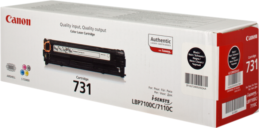 Canon 731bk [ 731bk / 6272B002 ] Toner