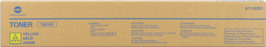 Konica Minolta A11G251 [ A11G251 / TN216Y ] Toner