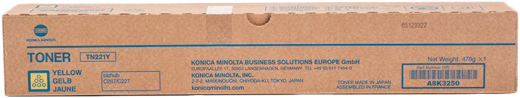 Konica Minolta A8K3250 [ A8K3250 / TN-221Y ] Toner