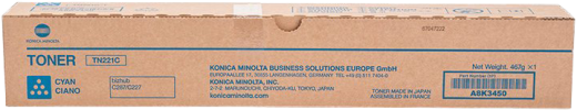 Konica Minolta A8K3450 [ A8K3450 / TN-221C ] Toner