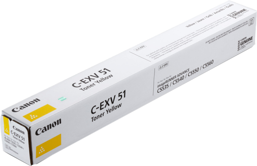 Canon C-EXV51y [ CEXV51y / 0484C002 ] Toner