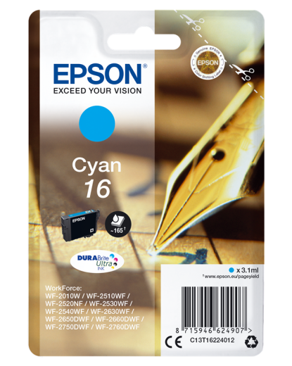 Epson C13T16224010 [ C13T16224010 / T1622 ] Tintenpatrone