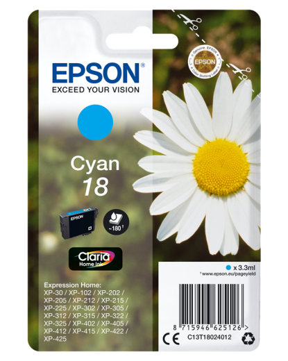 Epson C13T18024010 [ C13T18024010 / T1802 ] Tintenpatrone