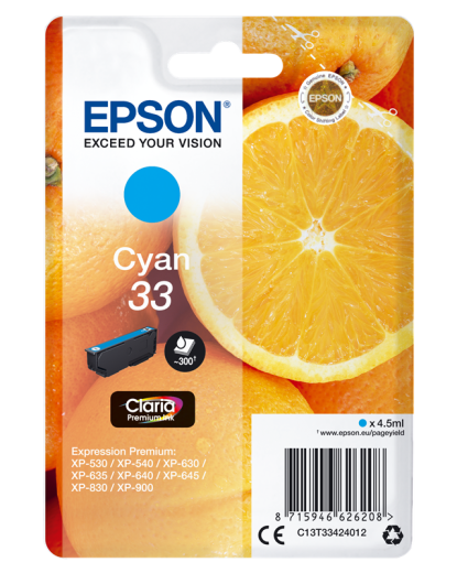 Epson C13T33424010 [ C13T33424010 / T3342 ] Tintenpatrone