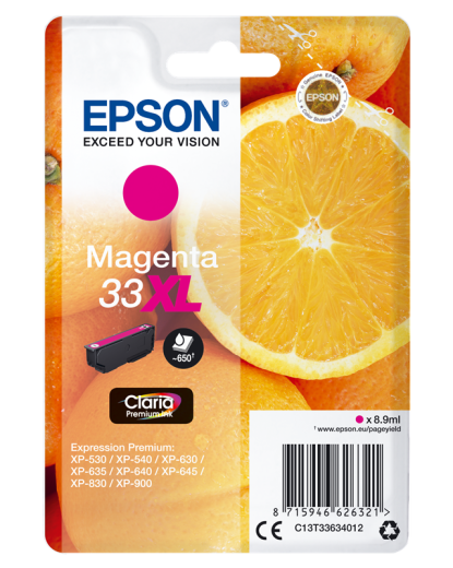 Epson C13T33634010 [ C13T33634010 / T3363 ] Tintenpatrone