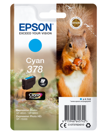 Epson C13T37824010 [ C13T37824010 / 378 ] Tintenpatrone