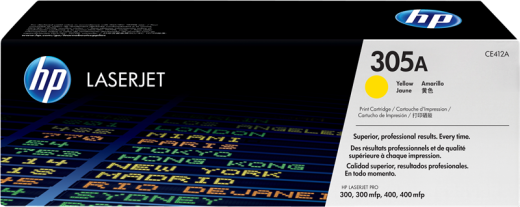 HP CE412A [ CE412A / 305A ] Tonerkassette
