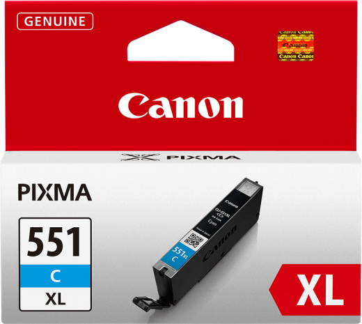 Canon CLI-551c-XL [ CLI551cXL / 6444B001 ] Tintenpatrone