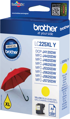 Brother LC-225XLY [ LC225XLY / LC-225XL ] Tintenpatrone