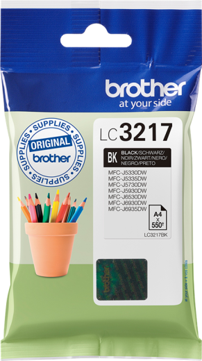 Brother LC-3217BK [ LC3217BK / LC-3217 ] Tintenpatrone