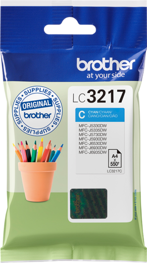 Brother LC-3217C [ LC3217C / LC-3217 ] Tintenpatrone