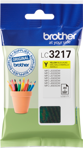 Brother LC-3217Y [ LC3217Y / LC-3217 ] Tintenpatrone