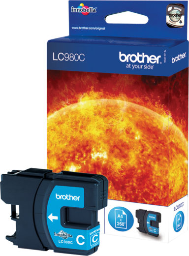 Brother LC-980c [ LC980c / LC-980 ] Tinte