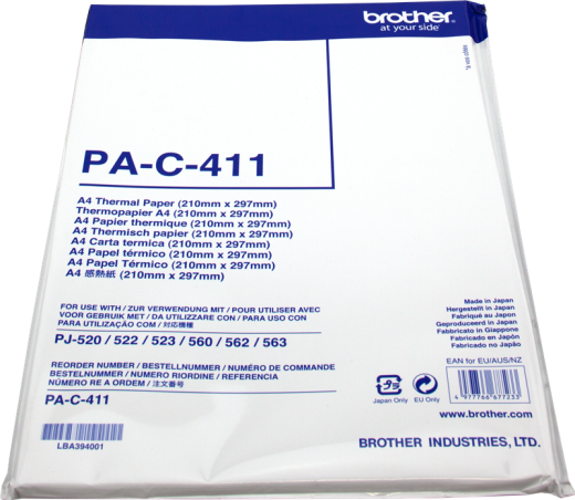 Brother PAC411 [ PAC411 / PA-C-411 ] Thermopapier