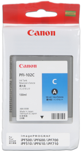 Canon PFI-102c [ PFI102c / 0896B001 ] Tinte