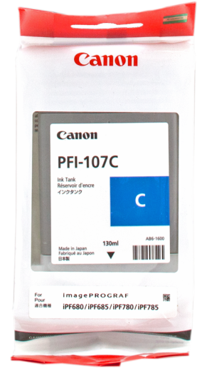 Canon PFI-107c [ PFI107c / 6706B001 ] Tintenpatrone