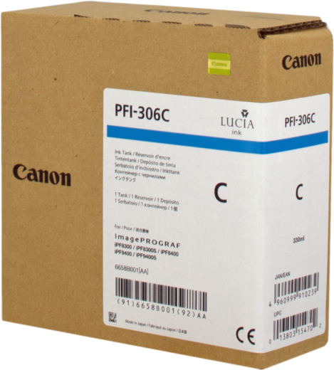 Canon PFI-306c [ PFI306c / 6658B001 ] Tintenpatrone