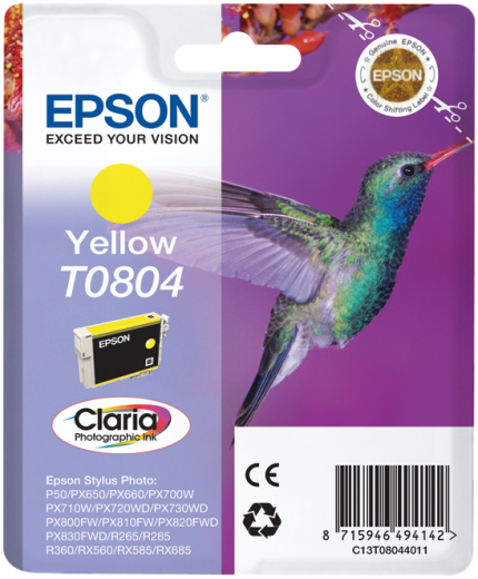 Epson T08044011 [ T08044011 / T0804 ] Tintenpatrone