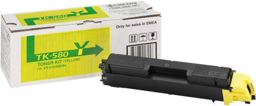 Kyocera TK-580Y [ TK580Y / 1T02KTANL0 ] Toner