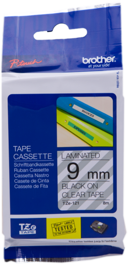 Brother TZe-121 [ TZe121 / TZ-121 ] Schriftband