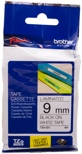 Brother TZe-221 [ TZe221 / TZ-221 ] Schriftband