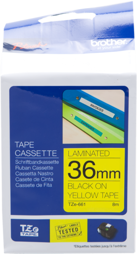 Brother TZe-661 [ TZe661 / TZ-661 ] Schriftband