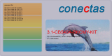 Druckkassette 3.1-CB540A-BKCMY-KIT kompatibel mit HP CB540A / Rainbow Kit (4er Pack)