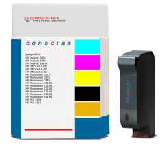 Tinte 4.1-C9361EE-XL-BULK kompatibel mit HP C9361EE / 342