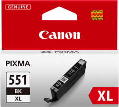 Canon CLI-551bk-XL [ CLI551bkXL / 6443B001 ] Tintenpatrone