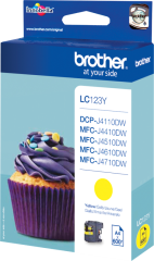 Brother LC-123Y [ LC123Y / LC-123 ] Tintenpatrone