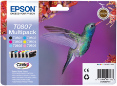 Epson T08074011 [ T08074011 / T0807 ] Tintenpatrone